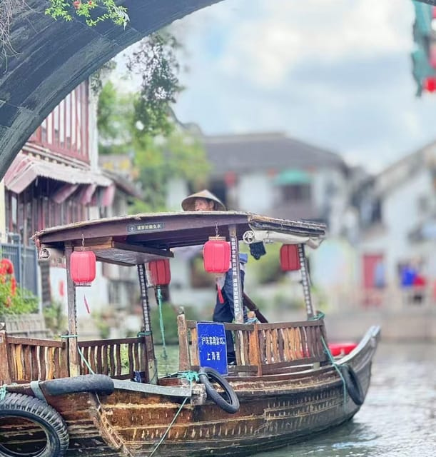 Private Tour:Zhujiajiao Water Town by German-Speaking Guide - Exploring Zhujiajiao