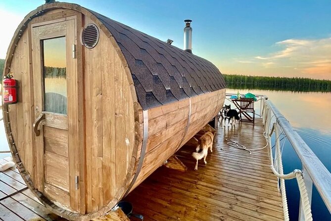 Private Traditional Finnish Sauna Boat Scenic River Cruise - Sauna Experience