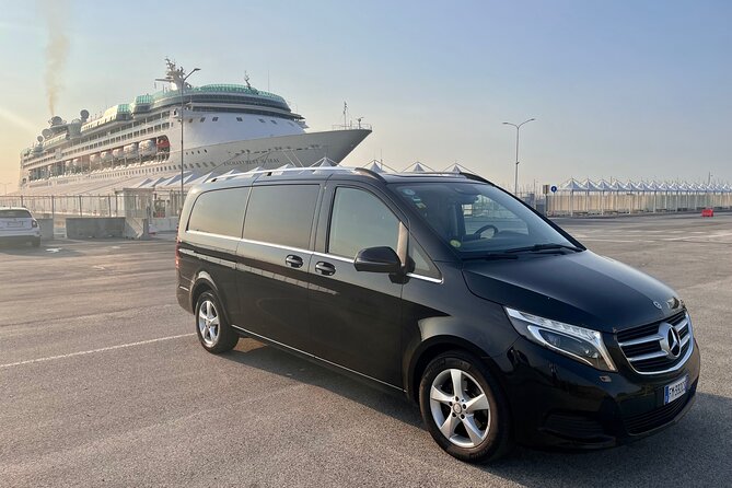 Private Transfer From Bologna BLQ Airport to Cruise Terminal of Ravenna - Pickup and Meeting