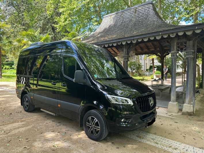 Private Transfer From Bordeaux Airport to Lourdes - Key Points