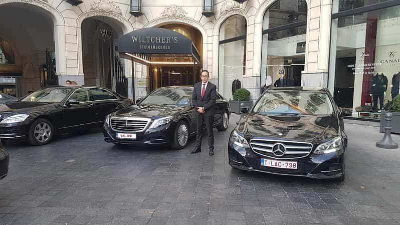Private Transfer From Bruges to Brussels by Business Car - Key Points