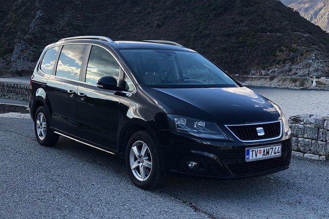 Private Transfer From Budva or Becici to Dubrovnik Airport - Booking Information