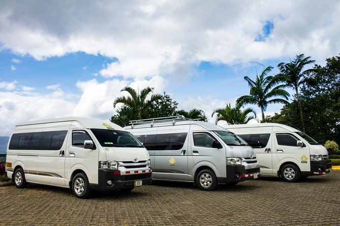 Private Transfer From Monteverde to La Fortuna From 7 to 10 Passengers - Health and Safety Restrictions