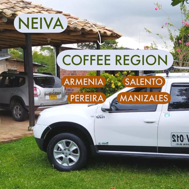 Private Transfer From Neiva to the Coffee Region - Booking Information