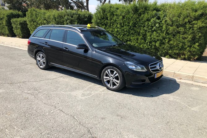 Private Transfer From Paphos to Larnaca Airport LCA in 4 Seater Taxi - Booking and Confirmation Policies
