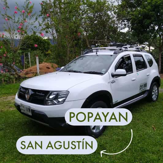 Private Transfer From Popayan to San Agustín - Key Points