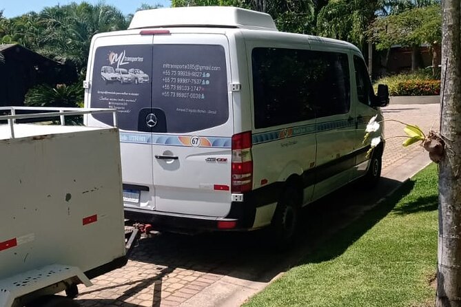 Private Transfer From Porto Seguro Airport to Arraial D'ajuda - Pickup and Drop-off Details