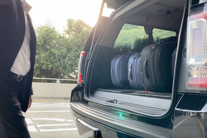 Private Transfer From SFO to or From Healdsburg - Vehicle Options