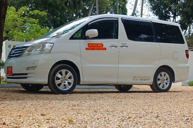 Private Transfer From Zanzibar Airport/Port - Pick & Drop off - Private Tour/Activity