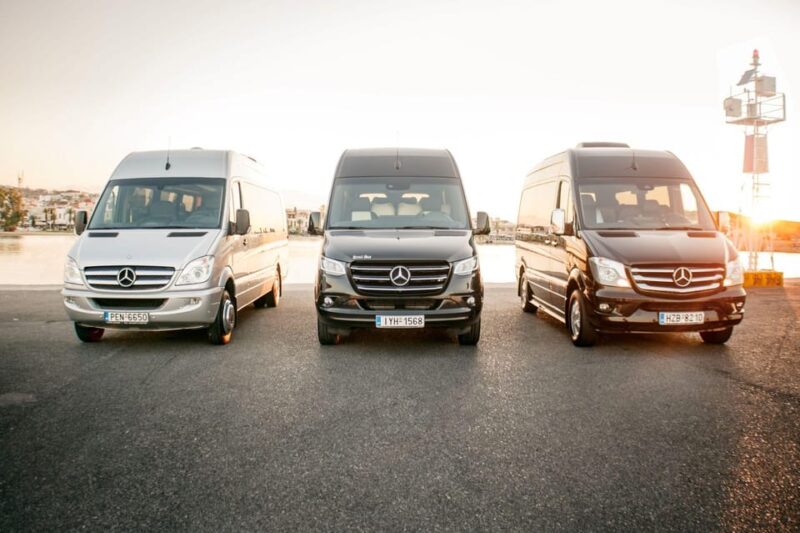 Private Transfer Heraklion &Chania Airport/Port to Rethymno - Key Points