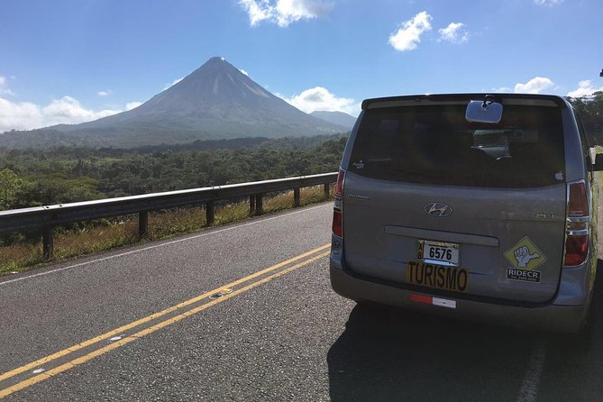 Private Transfer Int. Airport Liberia to La Fortuna From 1 to 6 Passengers - Inclusions
