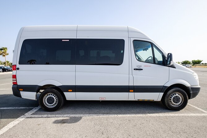 Private Transfer: Larnaca Airport to Limassol City 1-14 Pax - Vehicle and Comfort