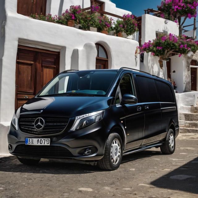 Private Transfer: Mykonos Airport to Mykonos Town-Mini Van - Vehicle and Capacity
