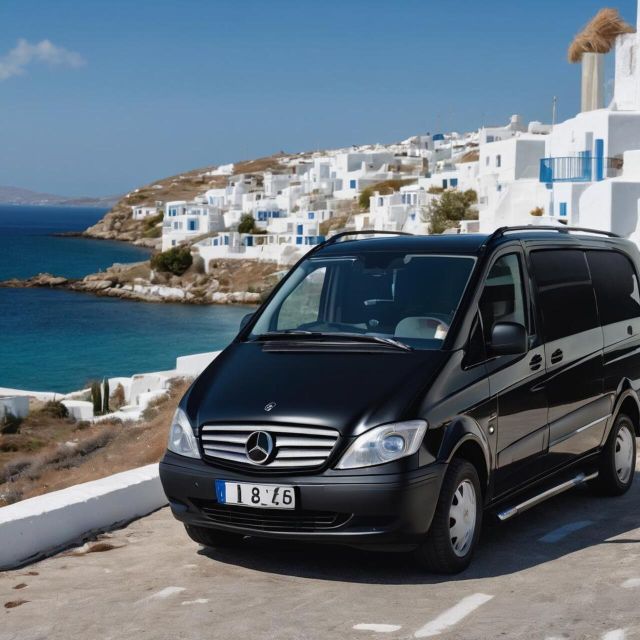 Private Transfer: Mykonos Airport to Your Hotel With Minivan - Booking and Payment