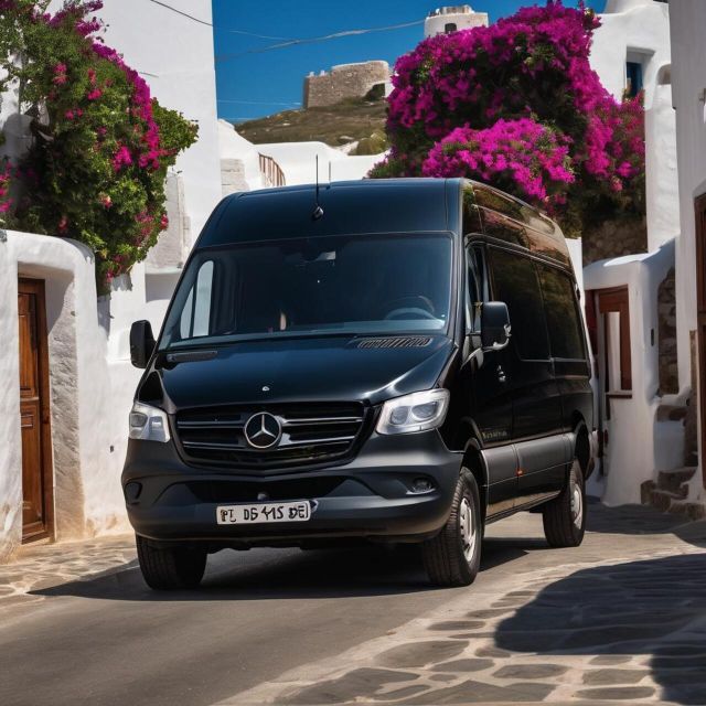 Private Transfer: Mykonos Town to Airport With Mini Bus - Booking Process