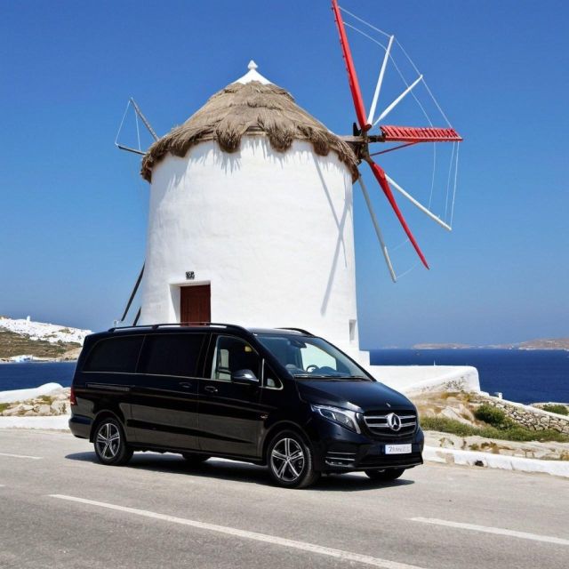 Private Transfer Mykonos:Hotel/Villa to Aiport/Port Minivan - Reservation and Cancellation