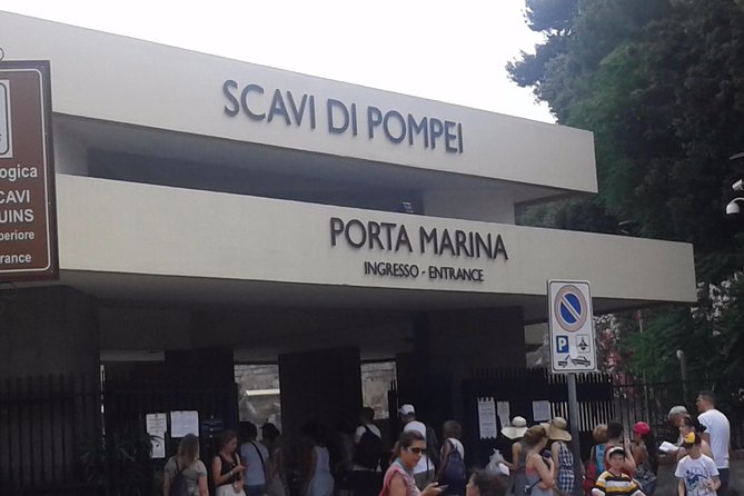 Private Transfer Naples to Sorrento Stop to Pompeii and Pizza - Key Points