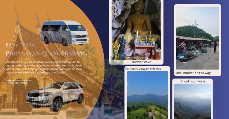 Private Transfer Phonsavan to Luang Prabang - Vehicle and Driver Information