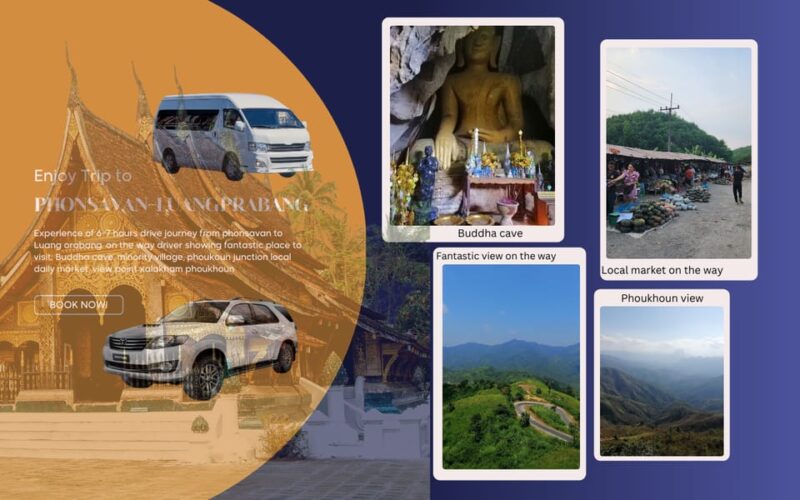 Private Transfer Phonsavan to Luang Prabang - Sightseeing and Attractions