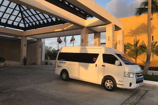 Private Transfer Punta Cana Area (1 to 4pax) Toyota Hiace (Price per Way) - Pickup and Drop-off Details
