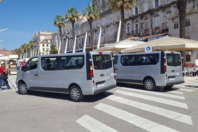 Private Transfer Services - Dubrovnik to Split - Pickup and Drop-off Details