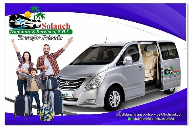 private transfer standard and premium punta cana airport / samana / galera - Key Points