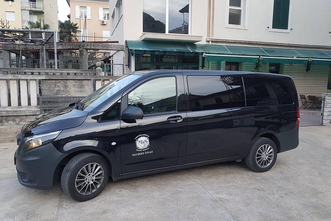 Private Transfer Tivat/Kotor/Budva-Podgorica - Pricing Details