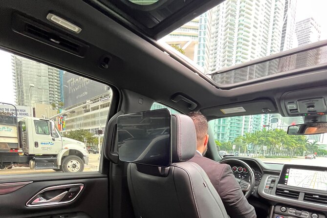 Private Transfer to Miami Airport (Departures) - Flexibility and Professionalism