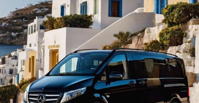 Private Transfer:Mykonos Old Port to Your Villa With Minivan - Driver and Pick-up
