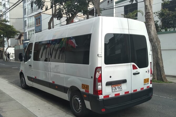 Private Transfers From Lima Airport or to Lima Airport - Booking Information