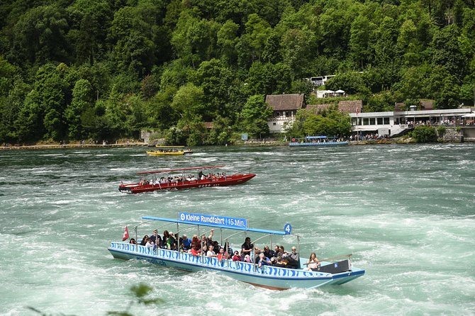 Private Trip to Rhine Falls - Europes Largest Waterfalls - Boat Ride for Close-Up Views