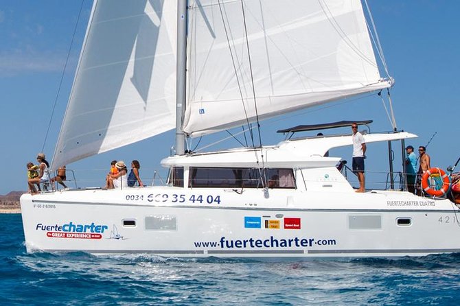 Private Trips to Lobos Island in Catamaran Lagoon 421 - Meeting and Pickup
