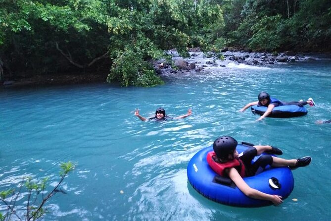 Private Tubing, Rainforest, Waterfall, and Active Volcano Tour - Included Activities