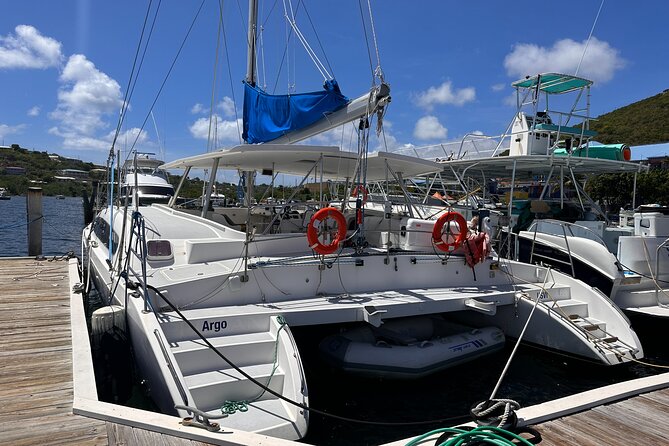 Private USVI Sailing Catamaran Charter - About Your Stay