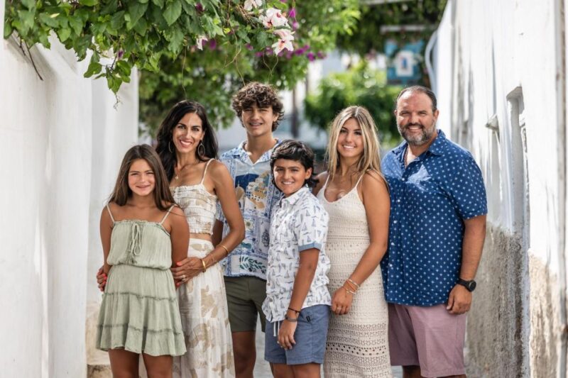 Private Vacation Photographer at Naxos Island - Key Points