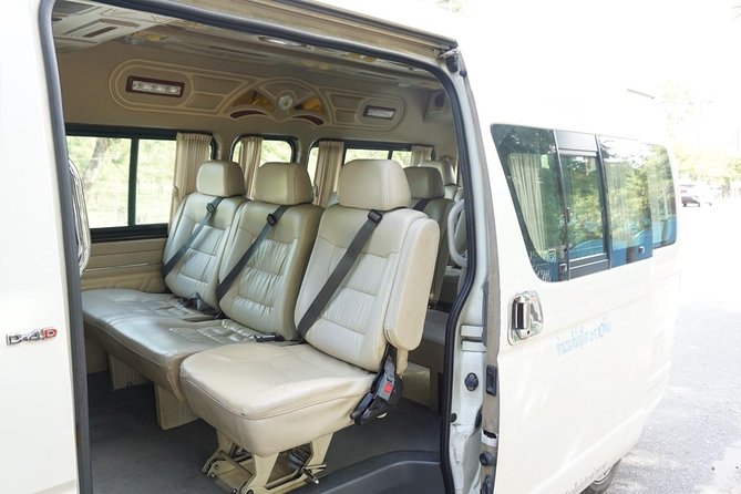 Private Van: Bangkok Don Mueang Mini Van Transfer - Additional Information
