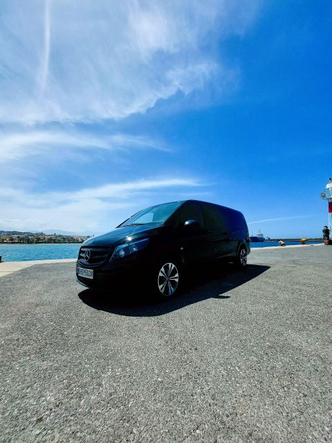 Private Van Services in Crete Chania Airport-Port-Hotel - Key Points