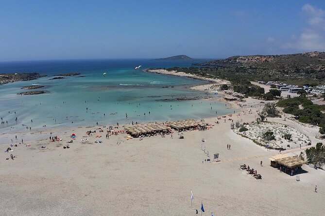 Private Van Tour to Elafonissi With SUP Board From Chania - Key Points