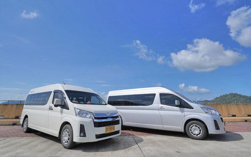 Private Van Transfer From Hatyai Airport to Pak Bara Pier - Vehicle and Comfort Features