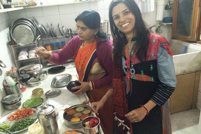 Private Vegetarian Rajasthani Dinner in a Central Jaipur Home - Main Course Highlights