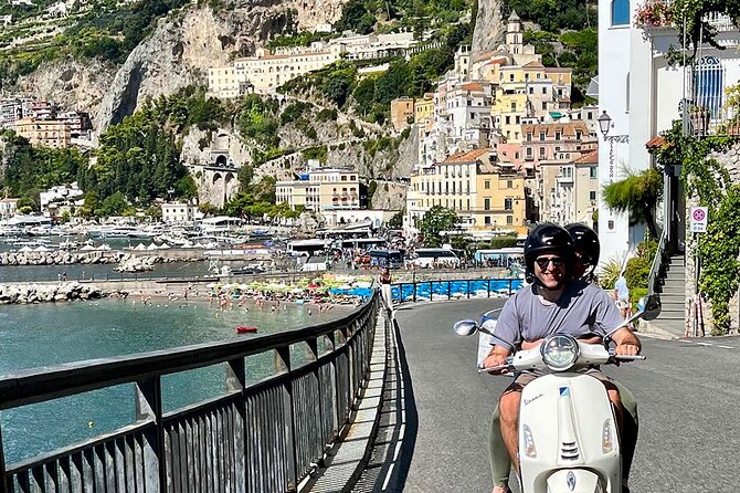 Private Vespa Scooter Adventure on the Amalfi Coast - Enjoying Local Treats and Refreshments
