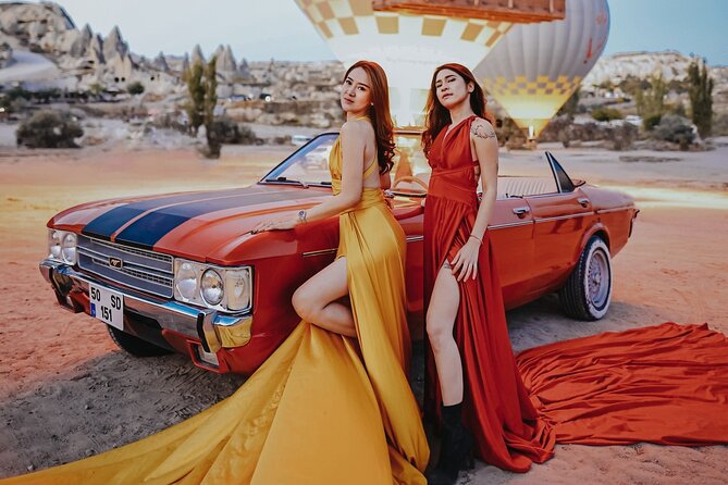 Private Vintage Car Tour in Cappadocia With Balloon View - Breathtaking Balloon Ride Experience