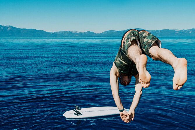 Private Wakesurf/Wakeboard Boat Charter Lake Tahoe - Health and Accessibility