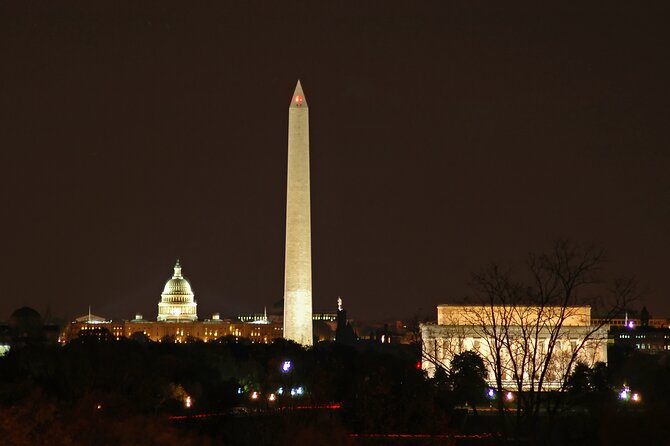 Private Washington DC Night City Tour With Stops at 6 Top Sites - Tour Language and Dress Code