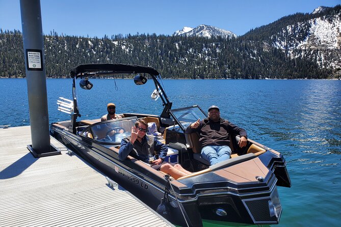 Private Watersports Boat Ride Lake Tahoe (11 Guests) - Additional Details