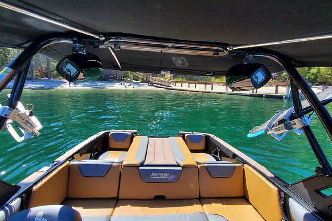Private Watersports Boat Ride Lake Tahoe (11 Guests) - Cancellation Policy