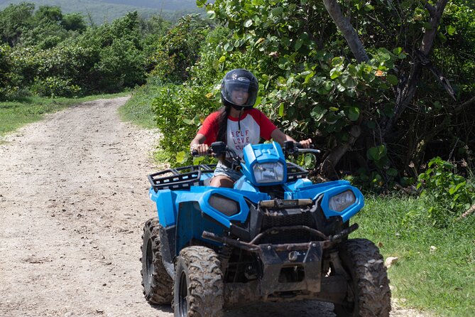 Private White River Rafting and ATV Tour From Ocho Rios - Adventure on an ATV