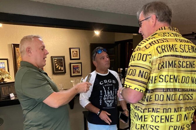 Private Wine Tasting and True Crime Tour in Largo Florida - Pickup and Confirmation