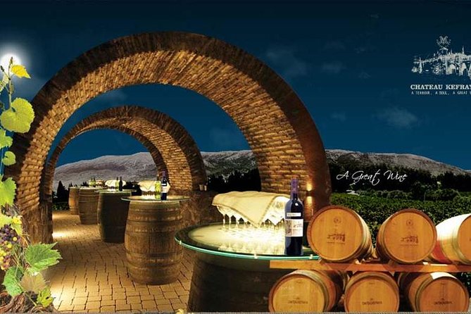 PRIVATE Wine Tasting Tour to the Bekaa Valey Fabulous Wineries - Exploring Château Kefraya