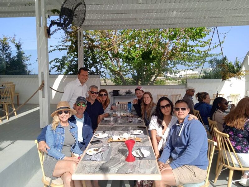 Private Wine Tasting Tour With a Santorini Sunset Ending - Pairing Local Bites With Wines